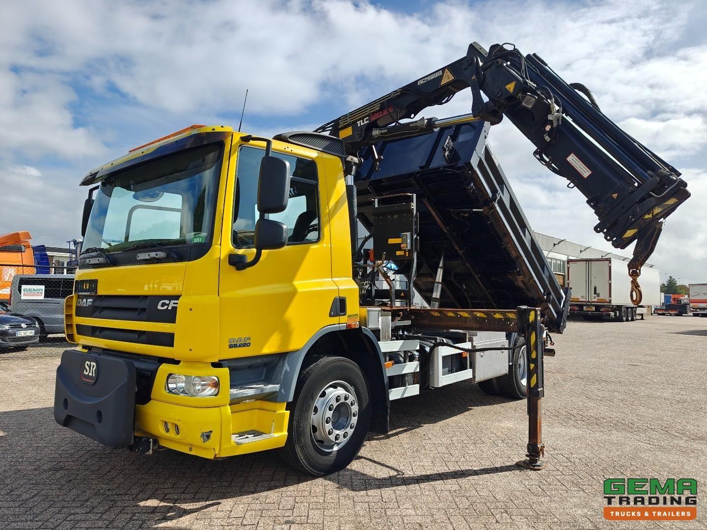DAF CF65.220 4x2 Tageskabine Euro5 - 3-seitiger Kipp