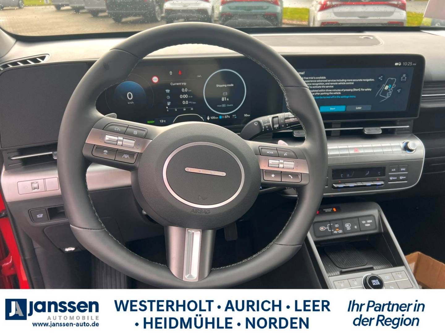 Fahrzeugabbildung Hyundai KONA SX2 EV Trend Assistenz-Paket, el.Heckklappe