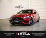 Mercedes-Benz C 180 Limousine AMG LINE LED BURMESTER AHK NAPPA - rote Mercedes-Benz C 180