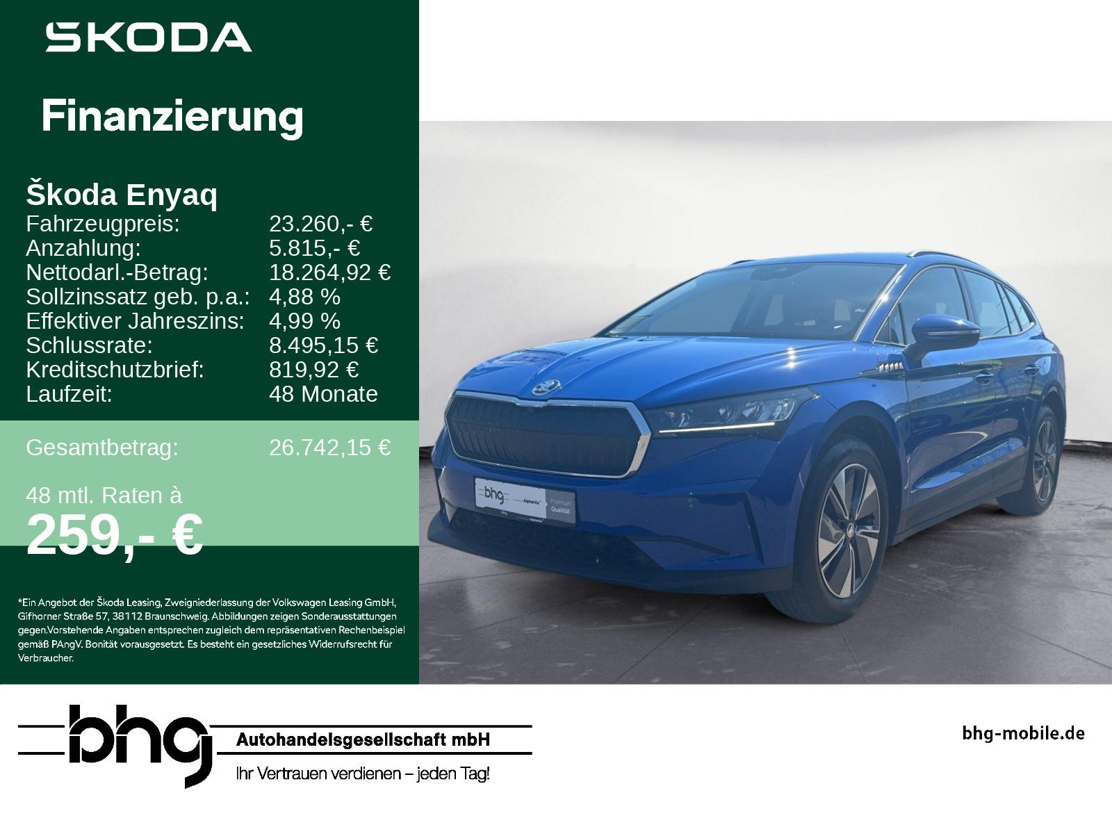 Skoda Enyaq 50 Navi Kamera PDC