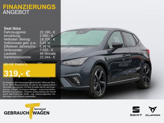 Seat Ibiza 1.0 TSI DSG FR LM18  LED KAMERA