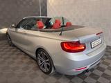 BMW 220d Cabrio*SPORT*BI XENON-HIFI-MEMORY-CONN.DR. - mit Diesel-Antrieb: Silber, Cabrio