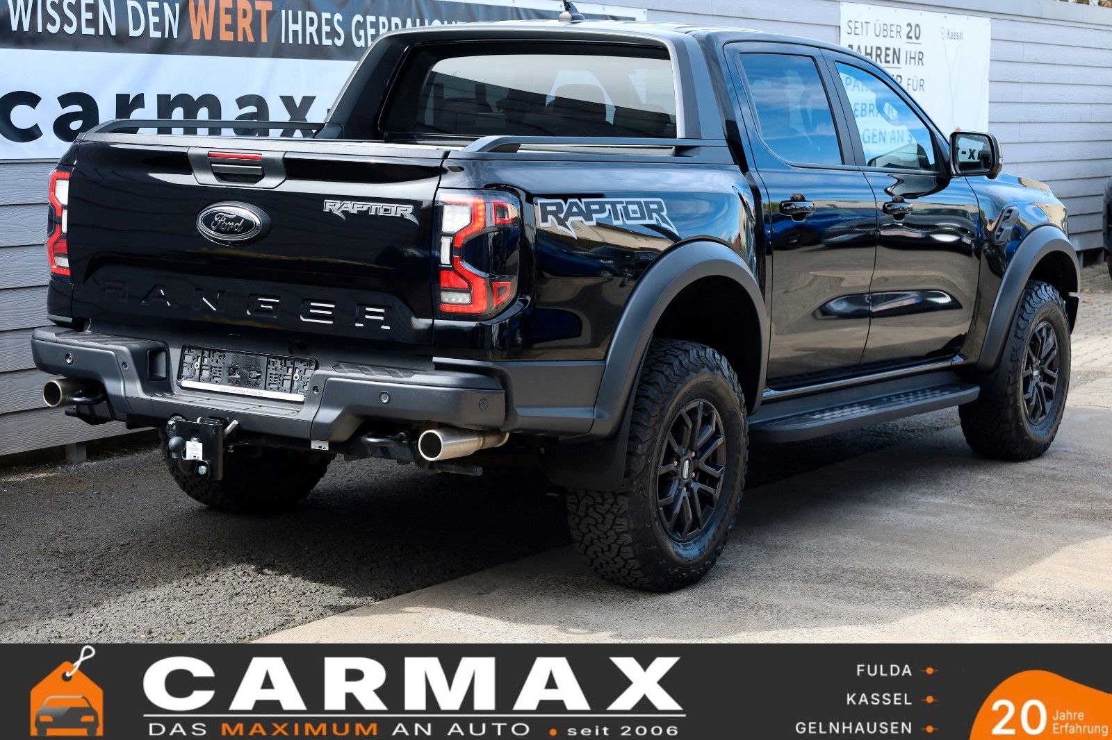 Fahrzeugabbildung Ford Ranger Raptor e-4WD,Raptor-Pak,Techn73,AHK,Rollo