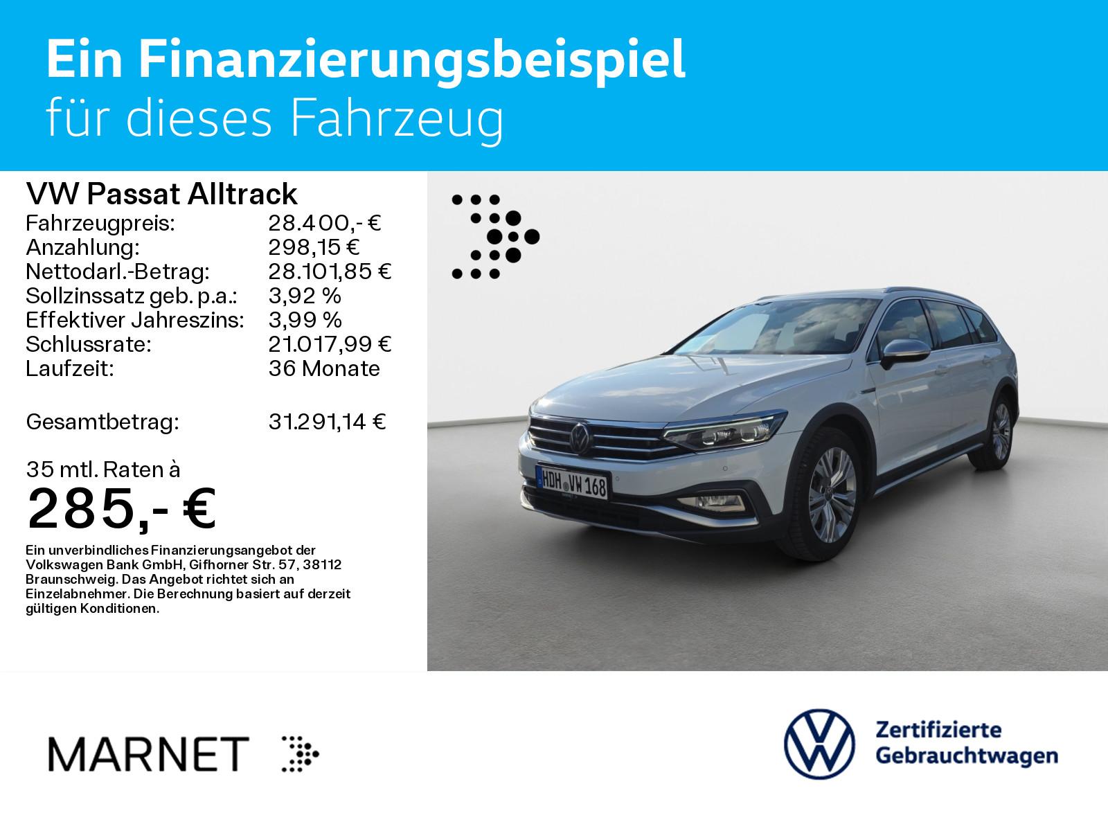 Volkswagen Passat Alltrack Variant  2.0 TDI 4Motion DSG* Na