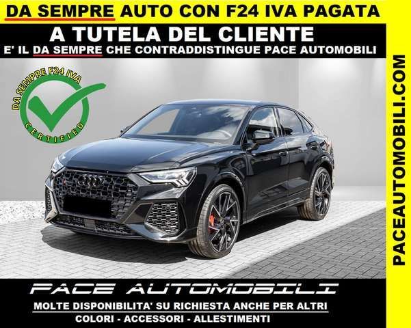 Audi RS Q3 Q4 BLACK PACK 21" PELLE RS SPORTBACK 