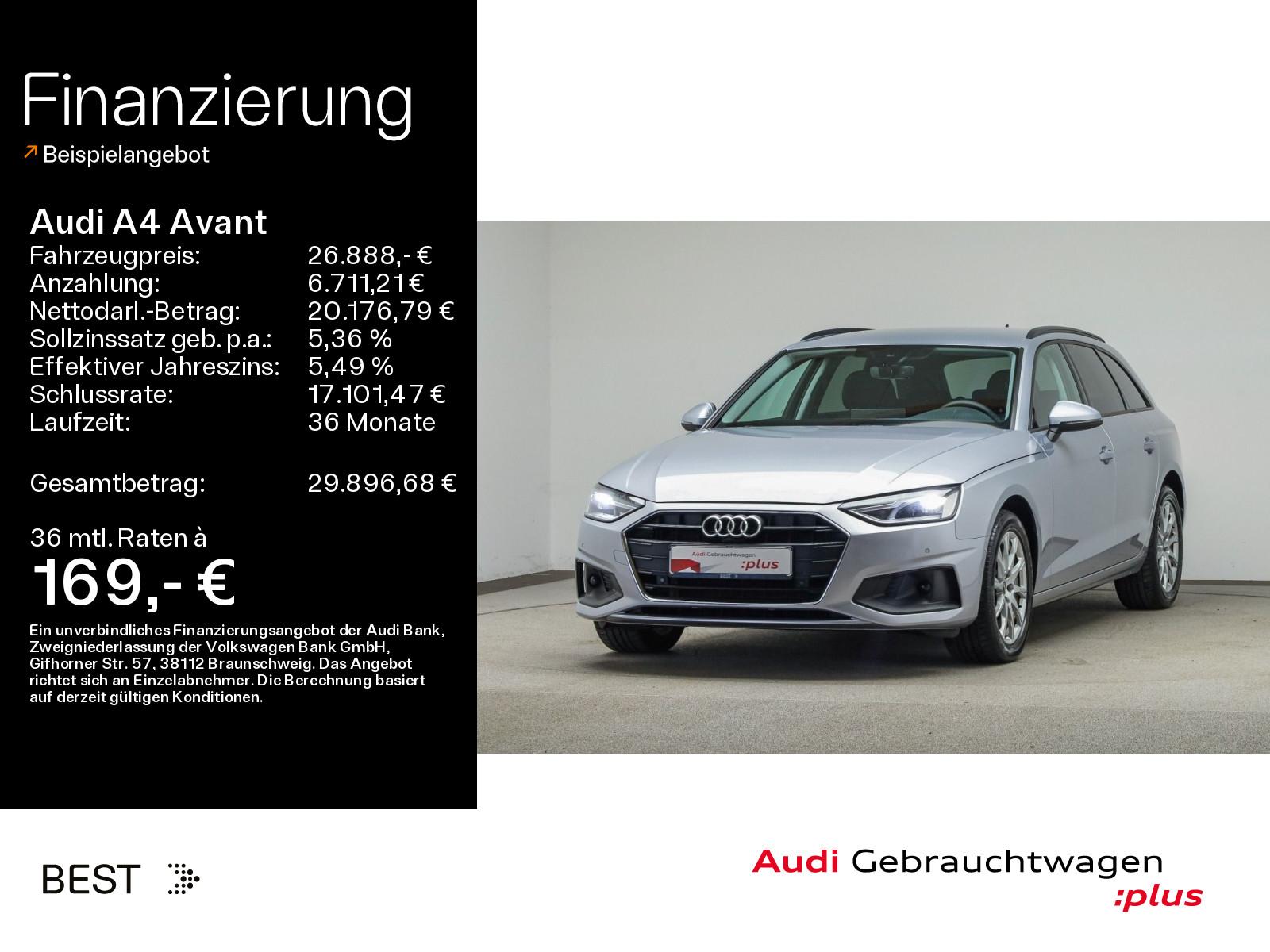 Audi A4 Avant 40 TDI Tour + Stadt, Standheizung, Navi