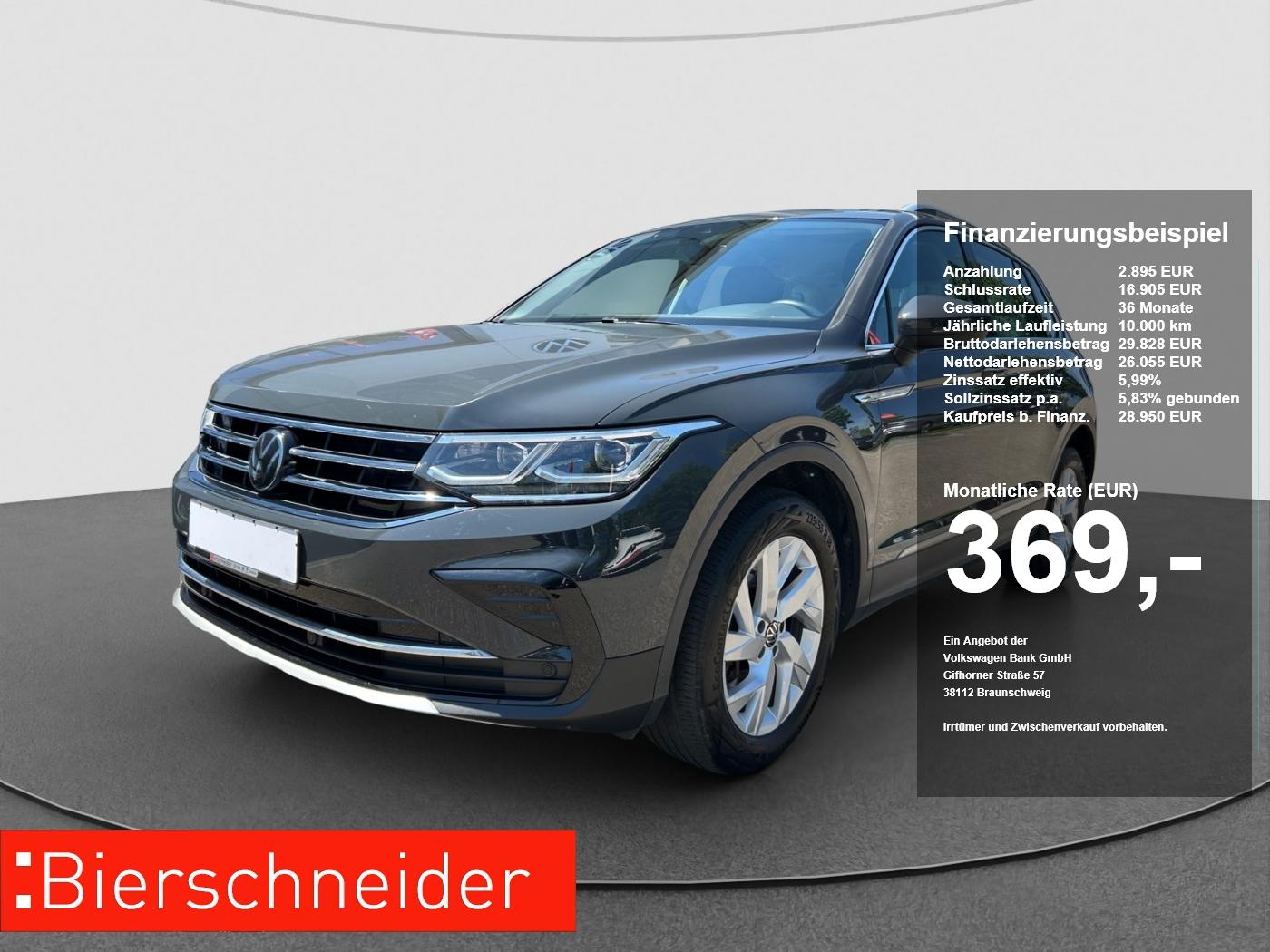 Volkswagen Tiguan 2.0 TDI DSG 4Mo Elegance AHK NAVI LED PDC