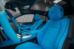 GLE 63 AMG COUPE BRABUS GREY / BLUE CARBON