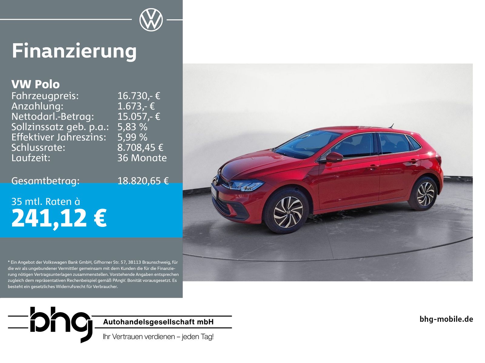 Volkswagen Polo 1.0 Life