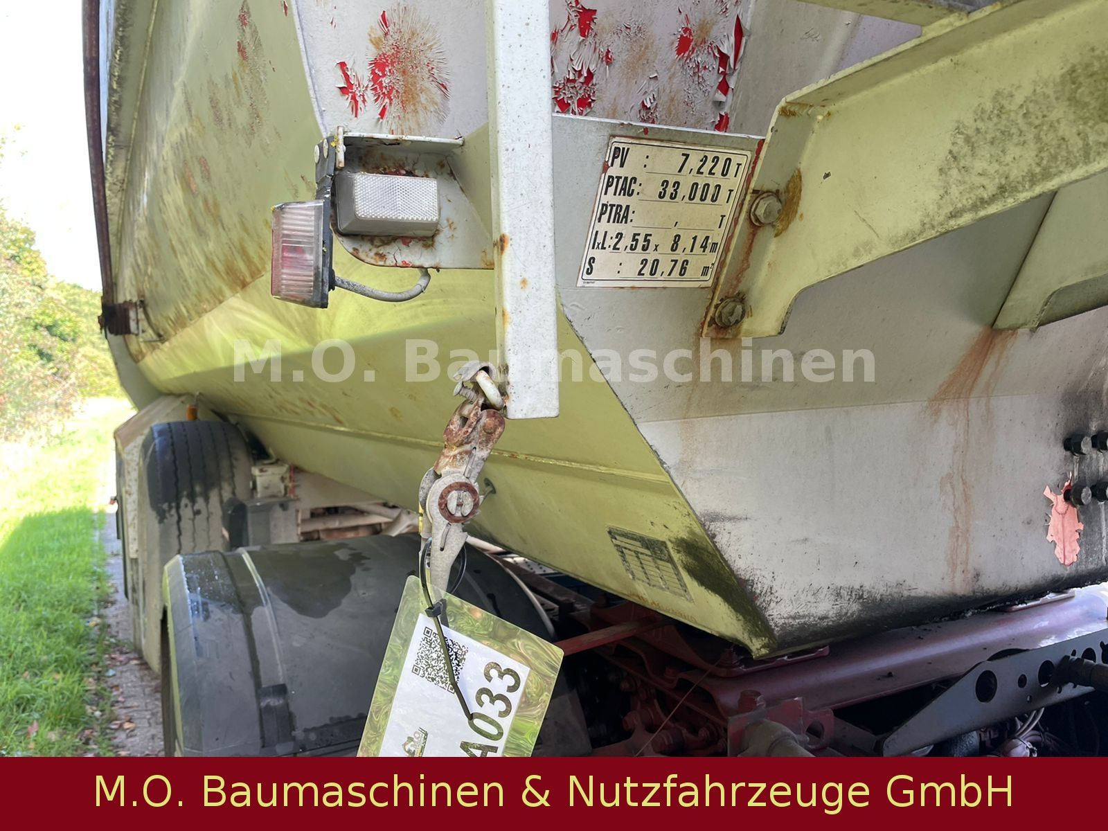 Fahrzeugabbildung Kaiser S 330 / 2 Achser / Blatt / Plane