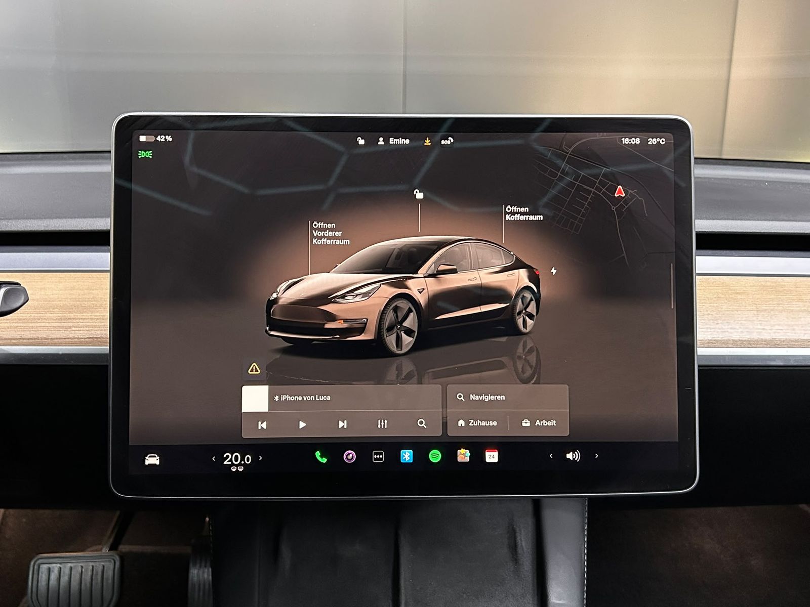 Fahrzeugabbildung Tesla Model 3 Long Range Dual AWD PANO+LED+NAVI+KAM+WP