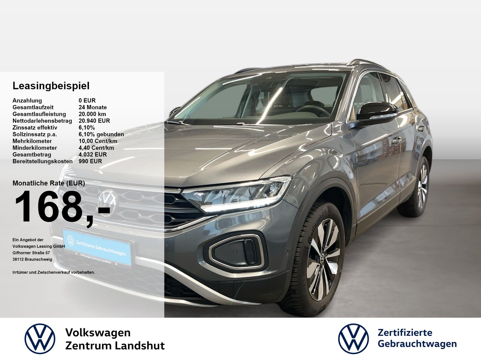 Volkswagen T-Roc 1.0 TSI Life Goal 2xKlima ACC KlimaA LED