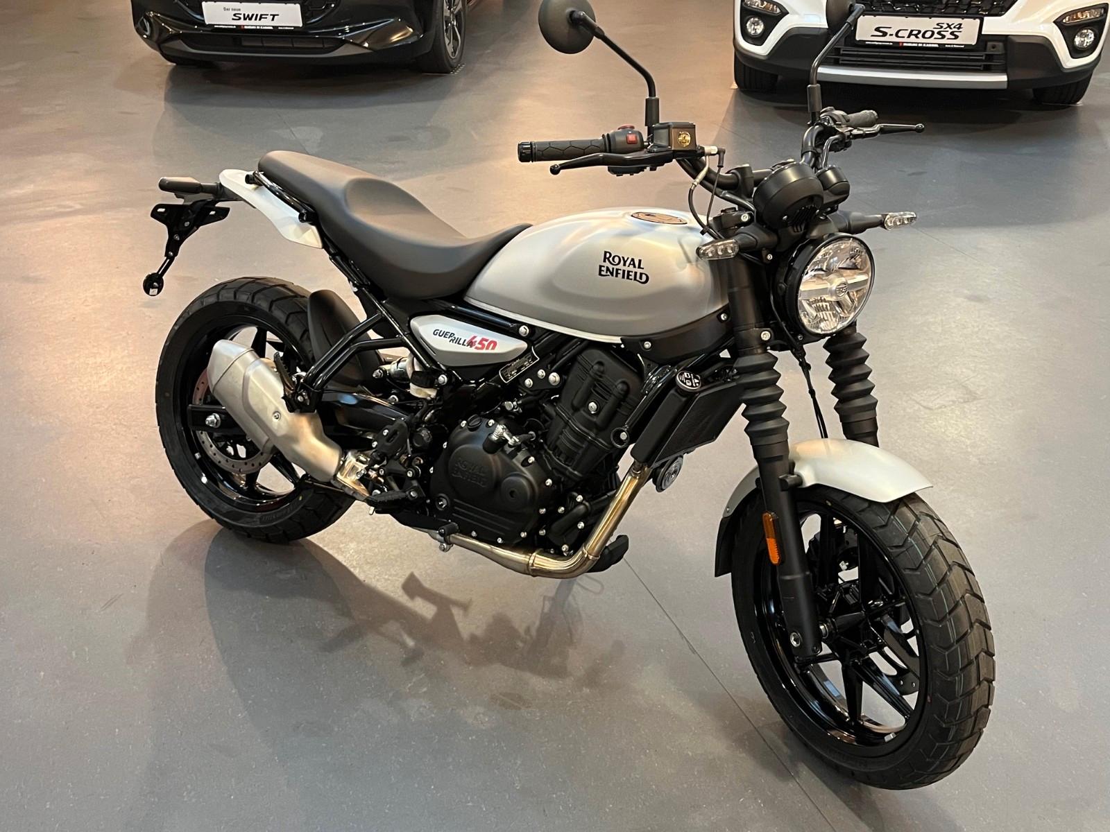 Royal Enfield Guerrilla 450 Smoke Silver Gutscheinaktion*