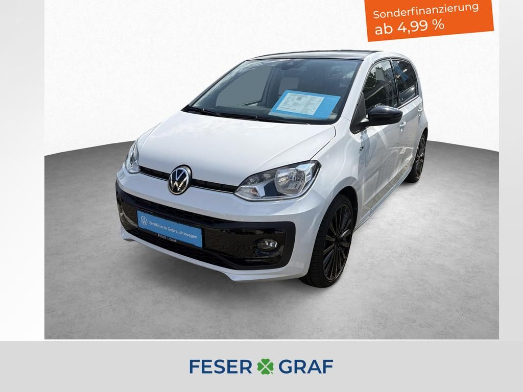 VW up! R-LINE/BLACK STYLE 1.0l KAMERA MAPS+MORE GRA