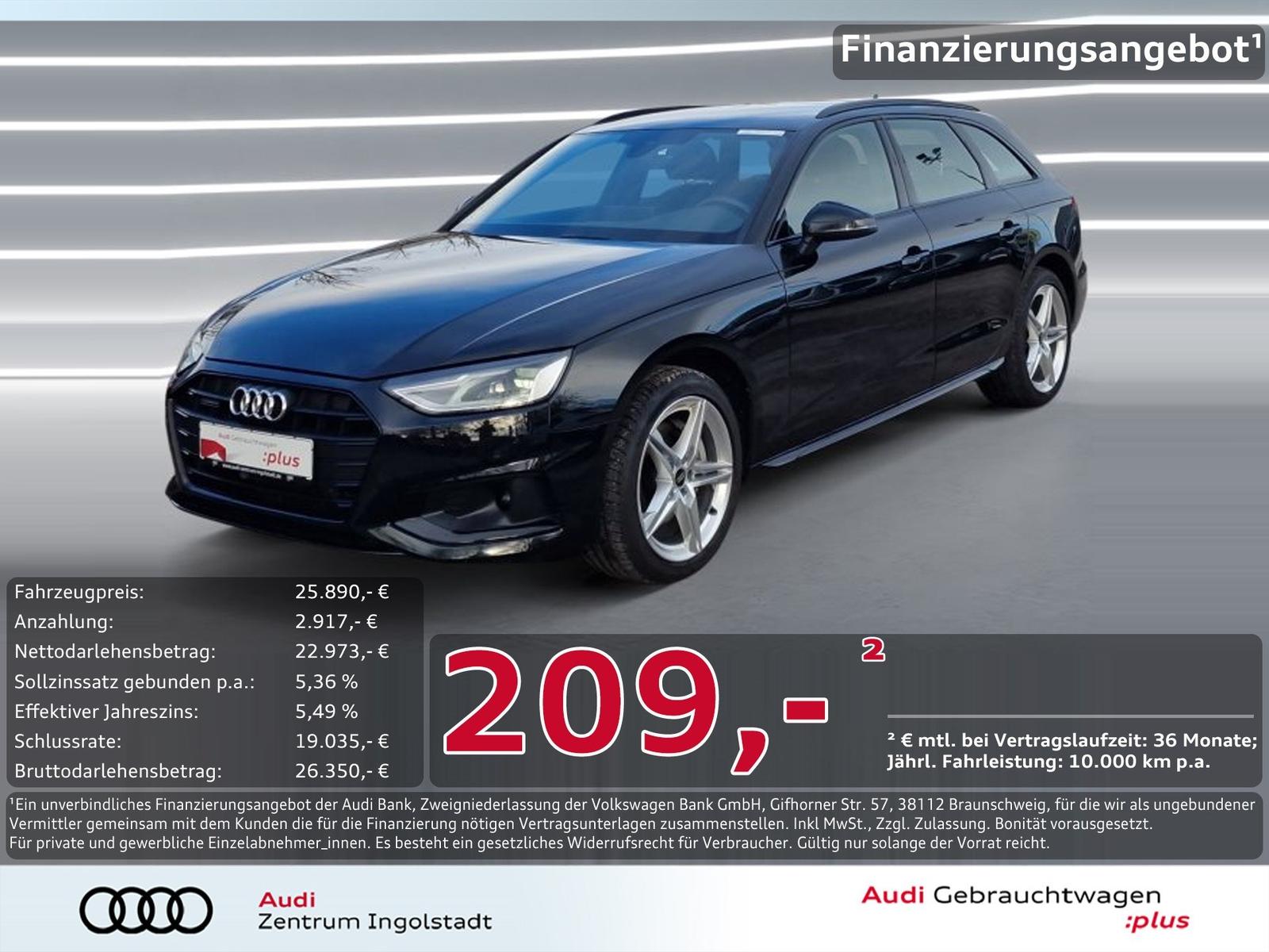 Audi A4 Avant 40 TDI qu NAVI ACC Leder Kam. advanced