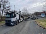 Mercedes-Benz Actros mit Euro Lohr, mit VDI 2700 Zertifikat - Autotransporter Lohr