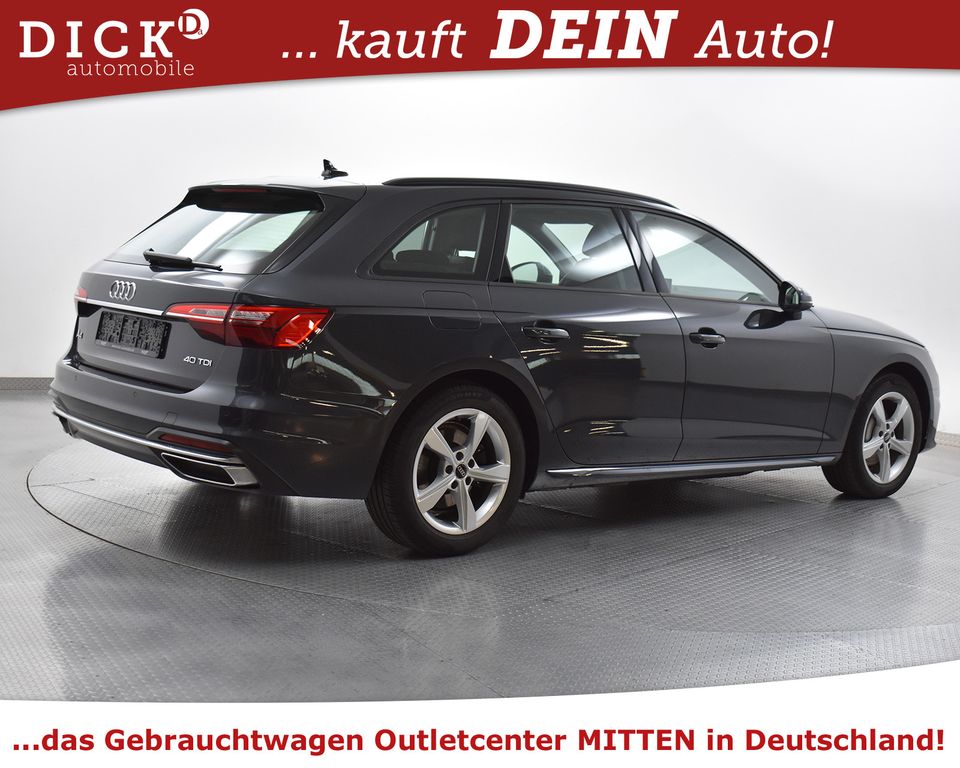 Audi A4 Av 40d S-Tr Advanc Sport NAVI+LED+SHZ+AHK+TEM