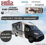 Knaus L!VE TI 700 MEG Platinum Selection Live Ti ; Ver - Knaus L VE TI 700 MEG Platinum Selection Automatik