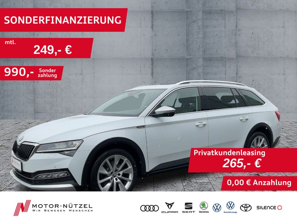 Skoda Superb Combi SCOUT 2.0 TDI 4x4 DSG LED+AHK+PANO