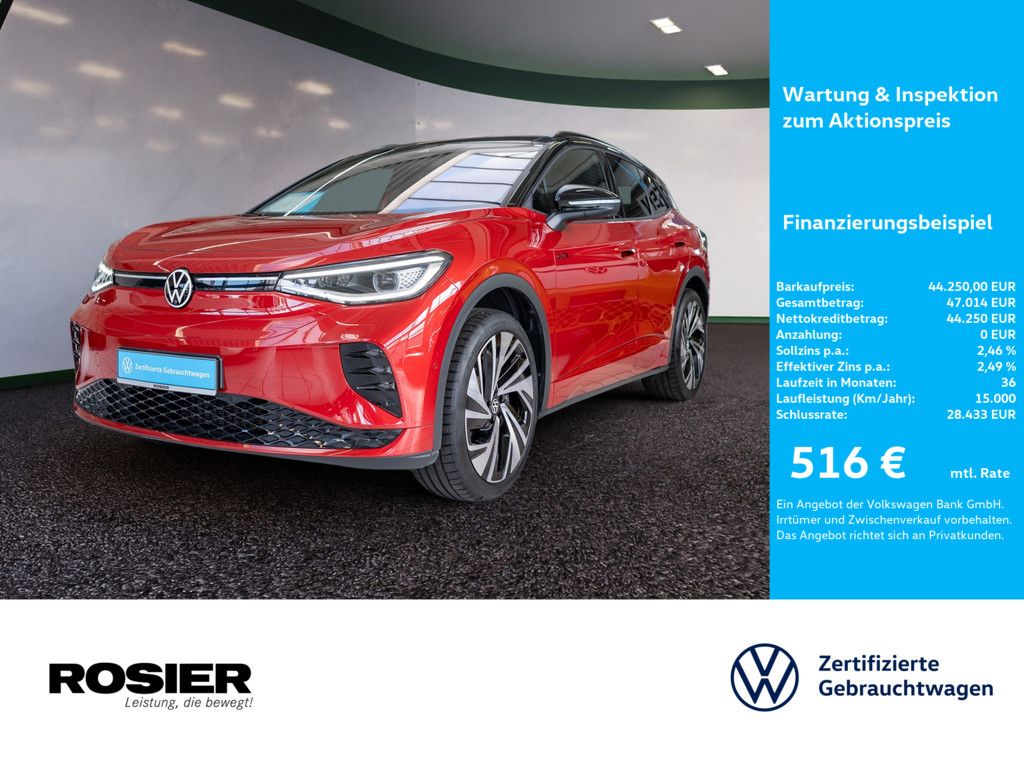 Volkswagen ID.4 GTX 4MOTION 84kWh AHK STANDHZ. ACC PANO HUD foto 1