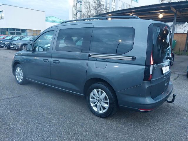 Volkswagen Caddy Life Maxi 7 Sitzer, AHK ,Panoramadach