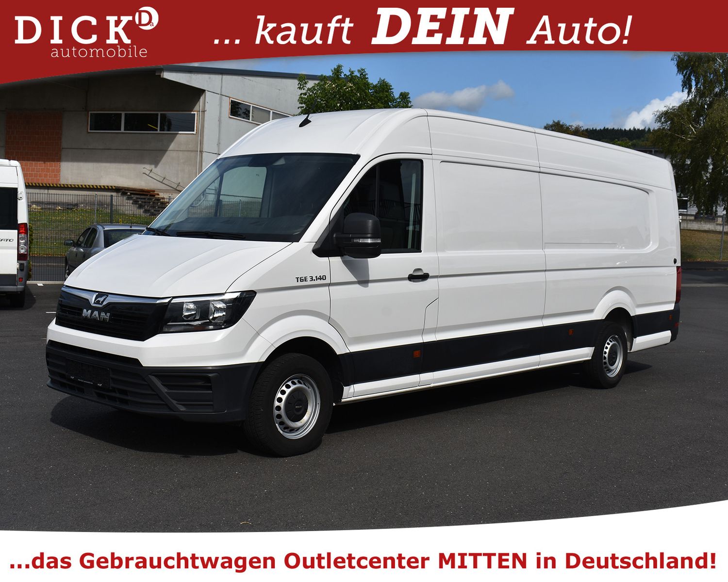 MAN TGE 3.140 H2L5 Maxi Extra LANG >KAMERA+NAVI+DAB+ - Image 3