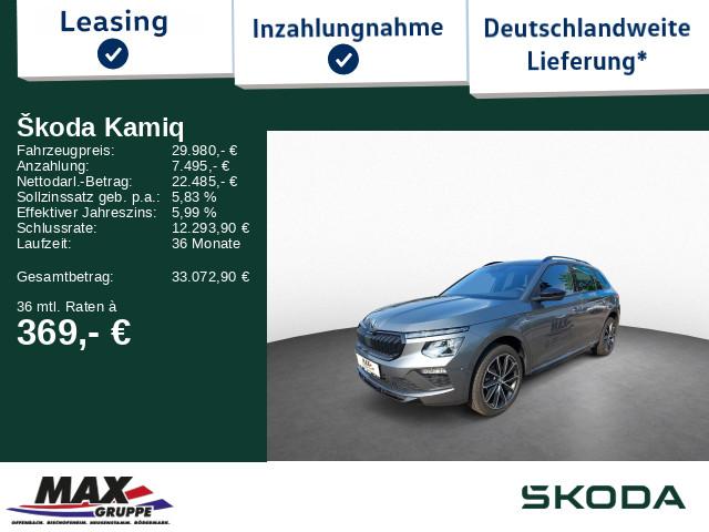 Skoda Kamiq Monte Carlo 1.0TSI 85kW MATRIXLED*PANO*KAM