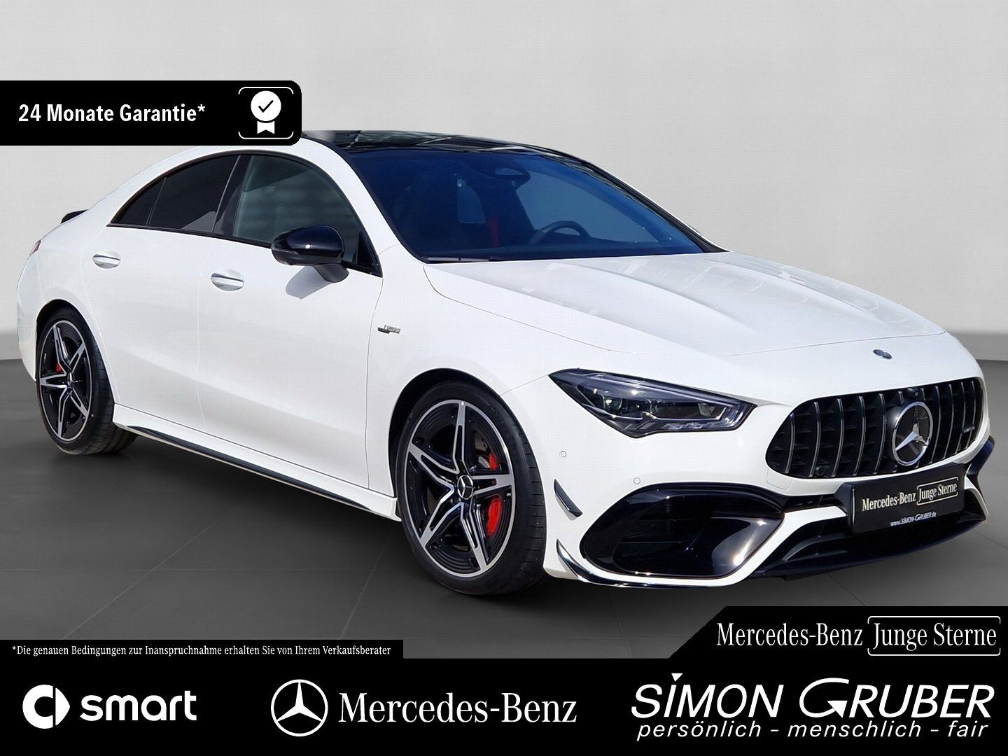 Fahrzeugabbildung Mercedes-Benz CLA 45 S 4M AMG Aero Burm Pano MBeam 360 drivers