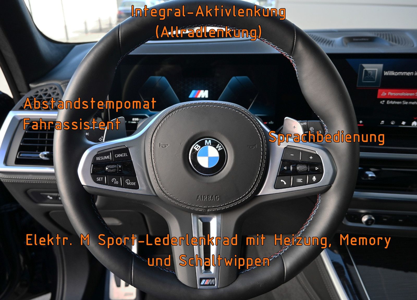 Fahrzeugabbildung BMW X5 M60i xDr. °UVP 155.609€°AHK°B&W°PROF.FAHRW.°