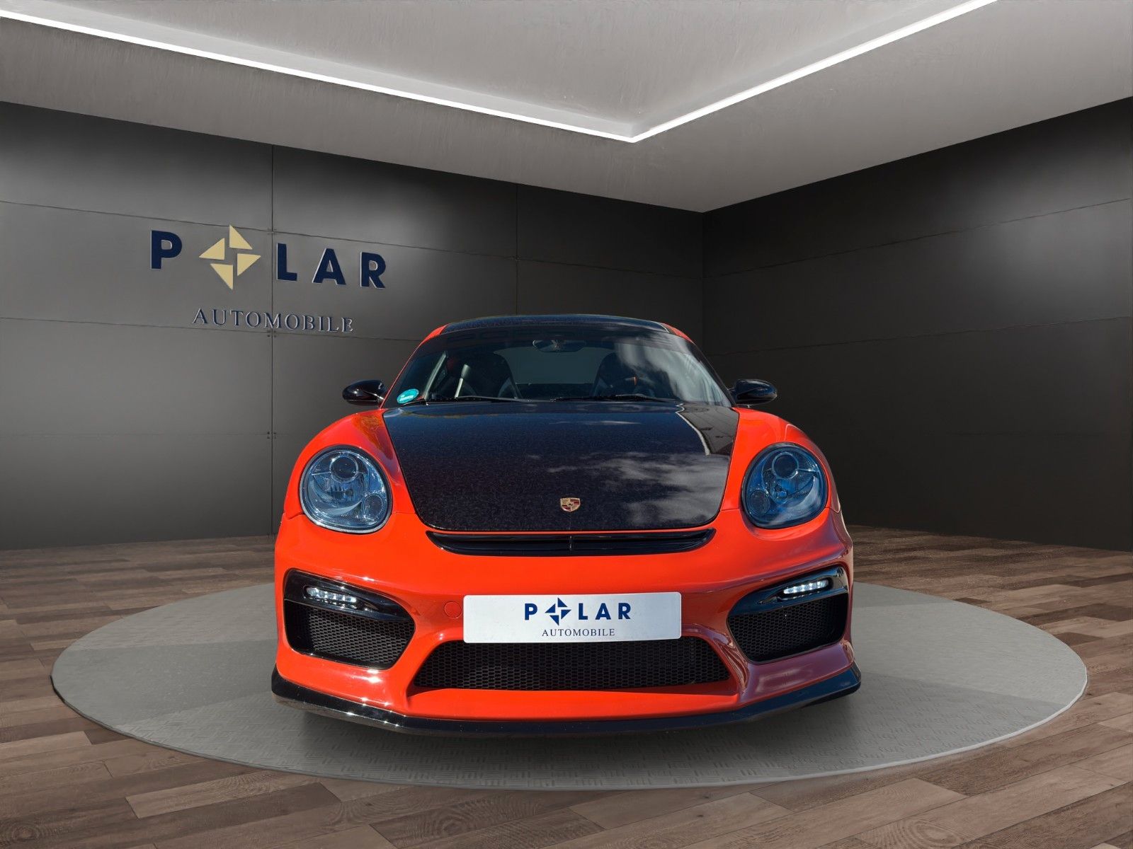 Fahrzeugabbildung Porsche Cayman S/ Rückfahrkamera/ KW-V3/OZ Ultraleggera