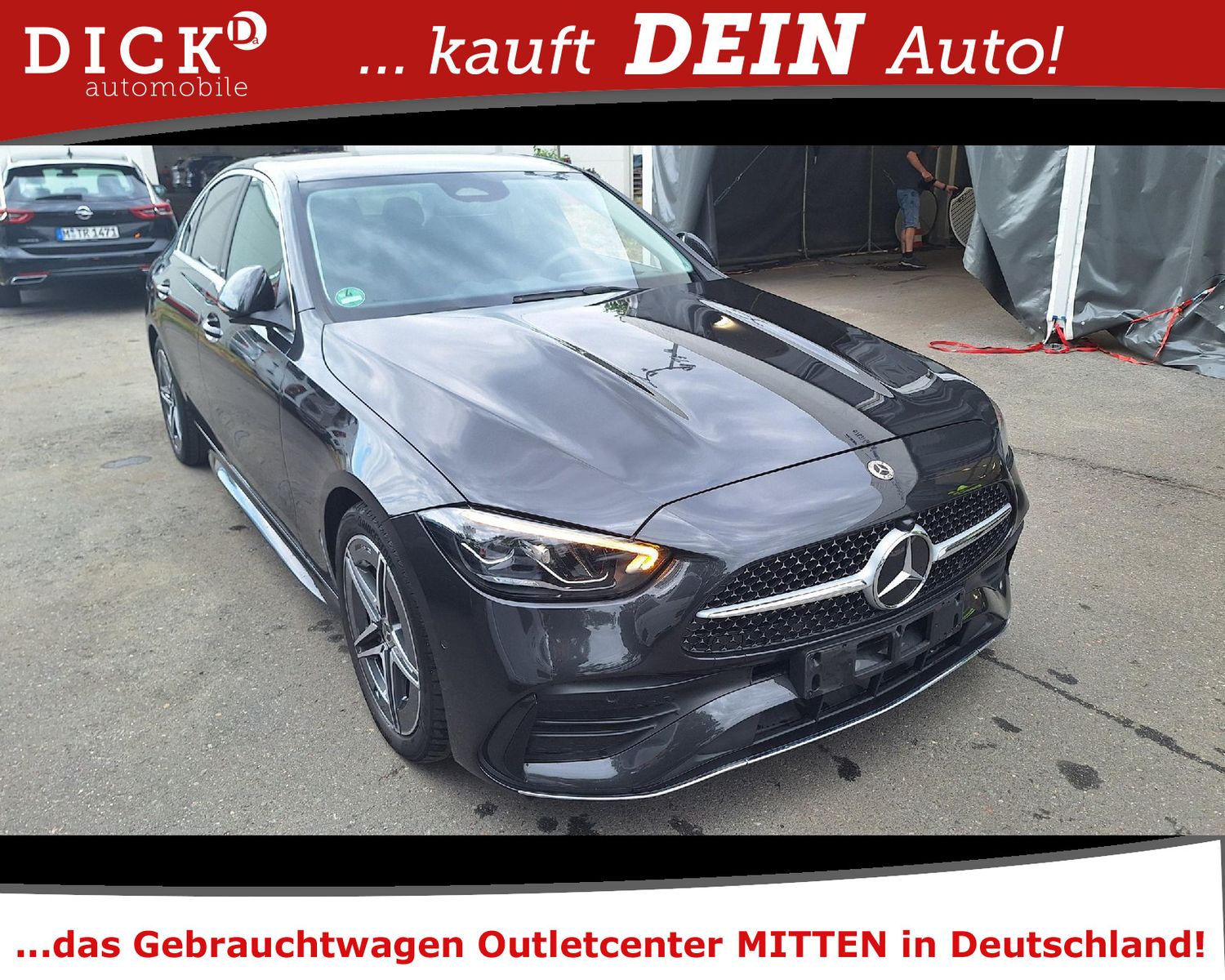 Fahrzeugabbildung Mercedes-Benz C 220d 9G AMG Line LED/NAVI/VIRTU/SHZ/HIFI/RFK