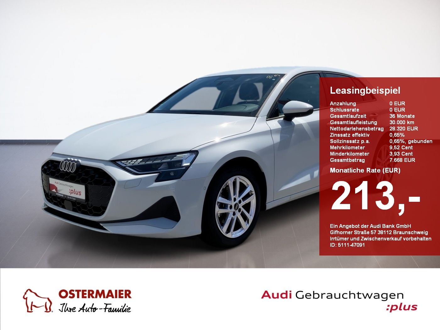 Audi A3 Sportback ADVANCED TFSI LED.NAVI.R-KAMERA.SIT