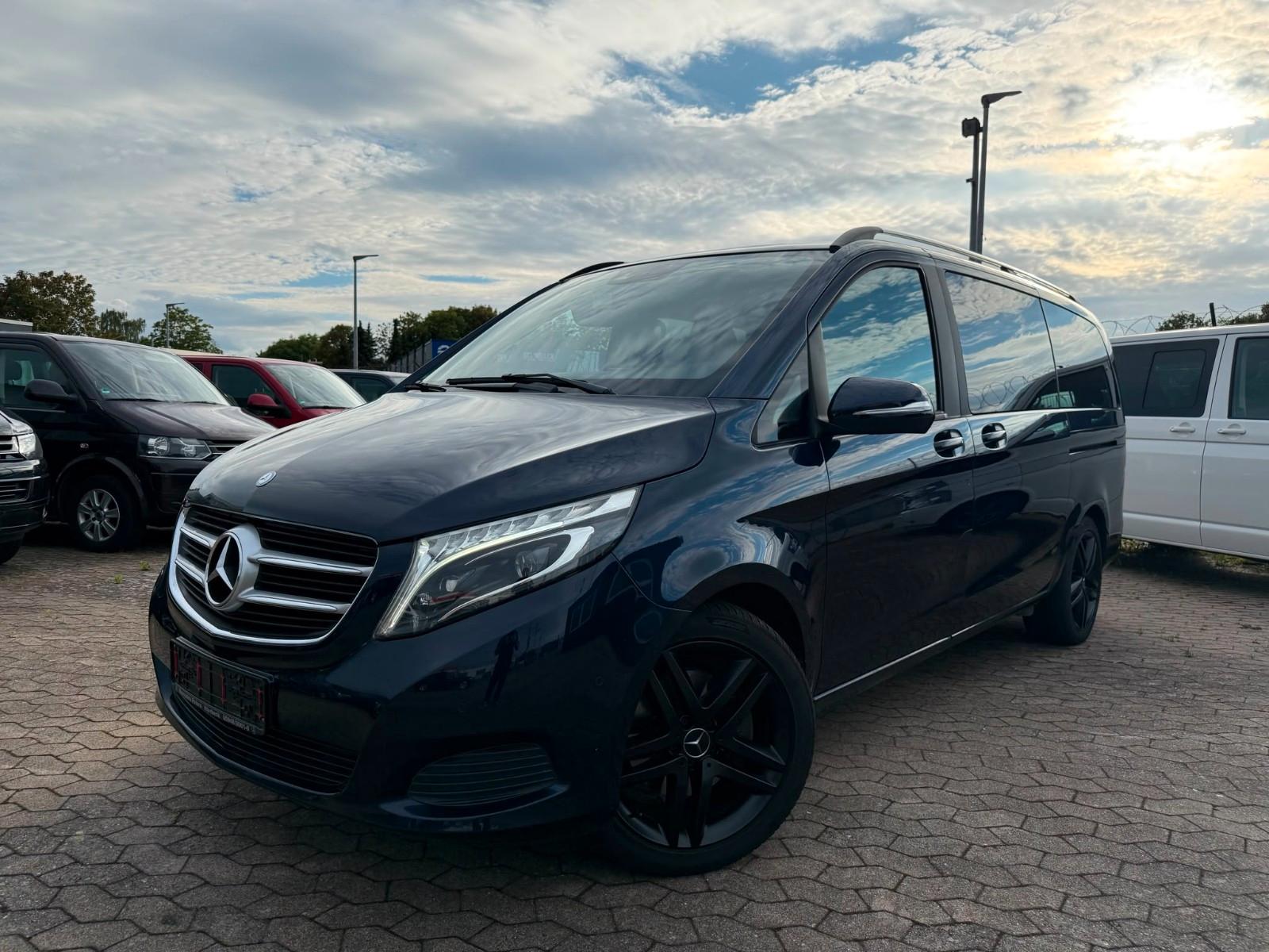 MERCEDES-BENZ V250 EDITION LONG / LED- 2 PORTES  / 2EME MAIN | 190 ch | BVA | ATTELAGE | HAYON ÉLECTRIQUE |