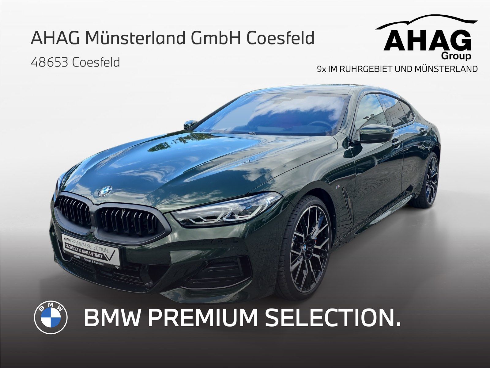 BMW 840 d xDrive Gran Coupé M Sport Pro B&W 360° ACC