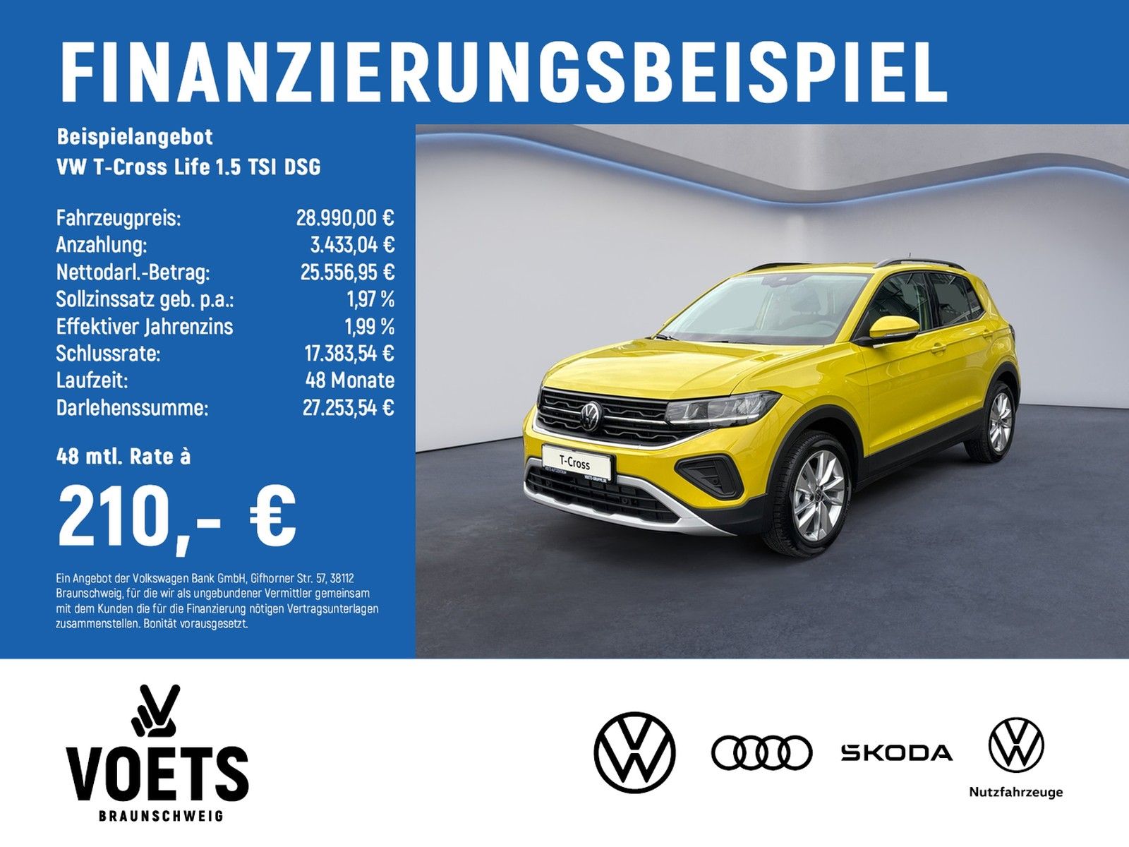 Volkswagen T-Cross Life 1.5 TSI DSG TRAVELASSIST+FRONTASSI.