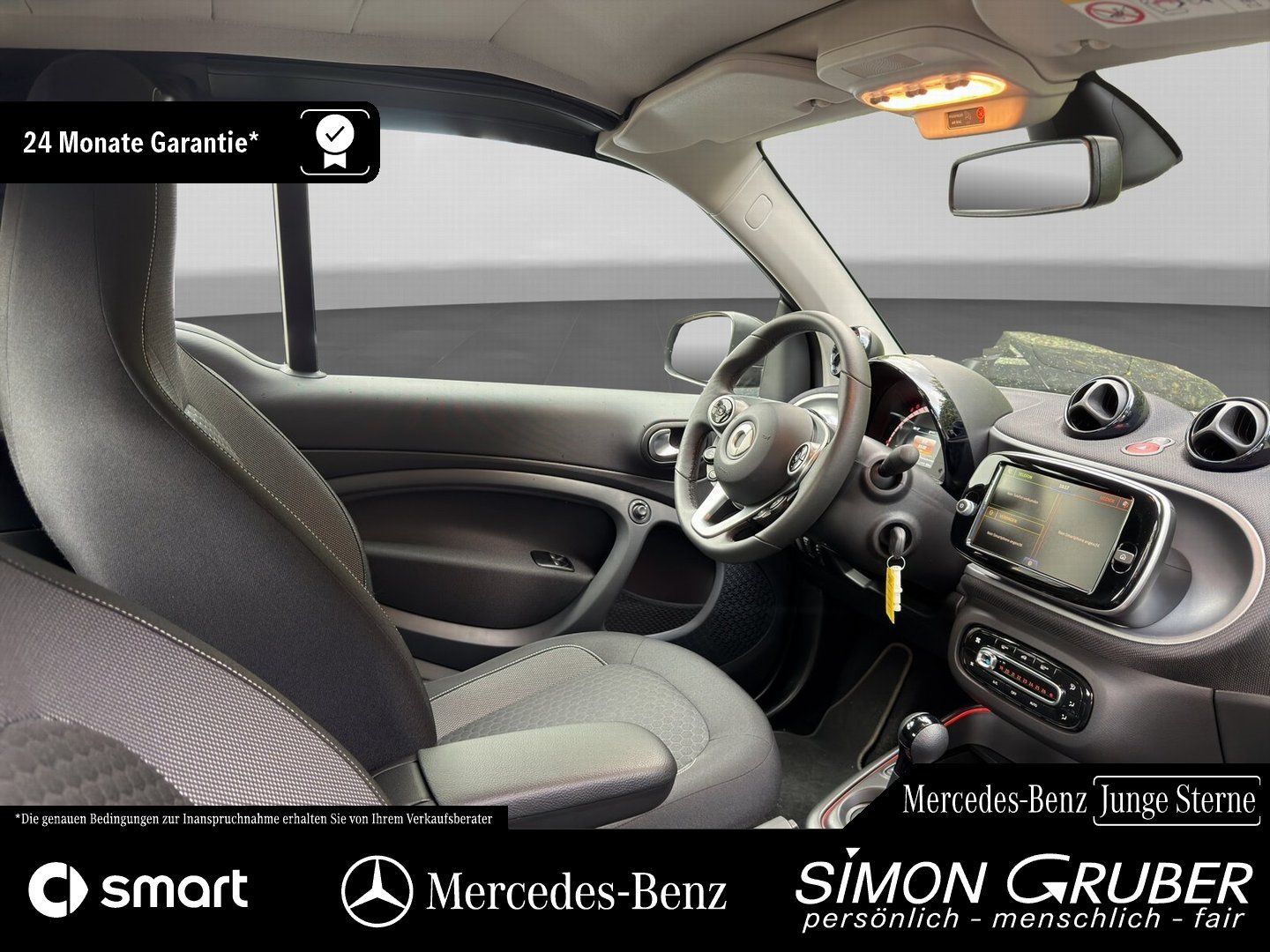 Fahrzeugabbildung Smart fortwo EQ Cabrio Exclusive Winter VollLED Kamera