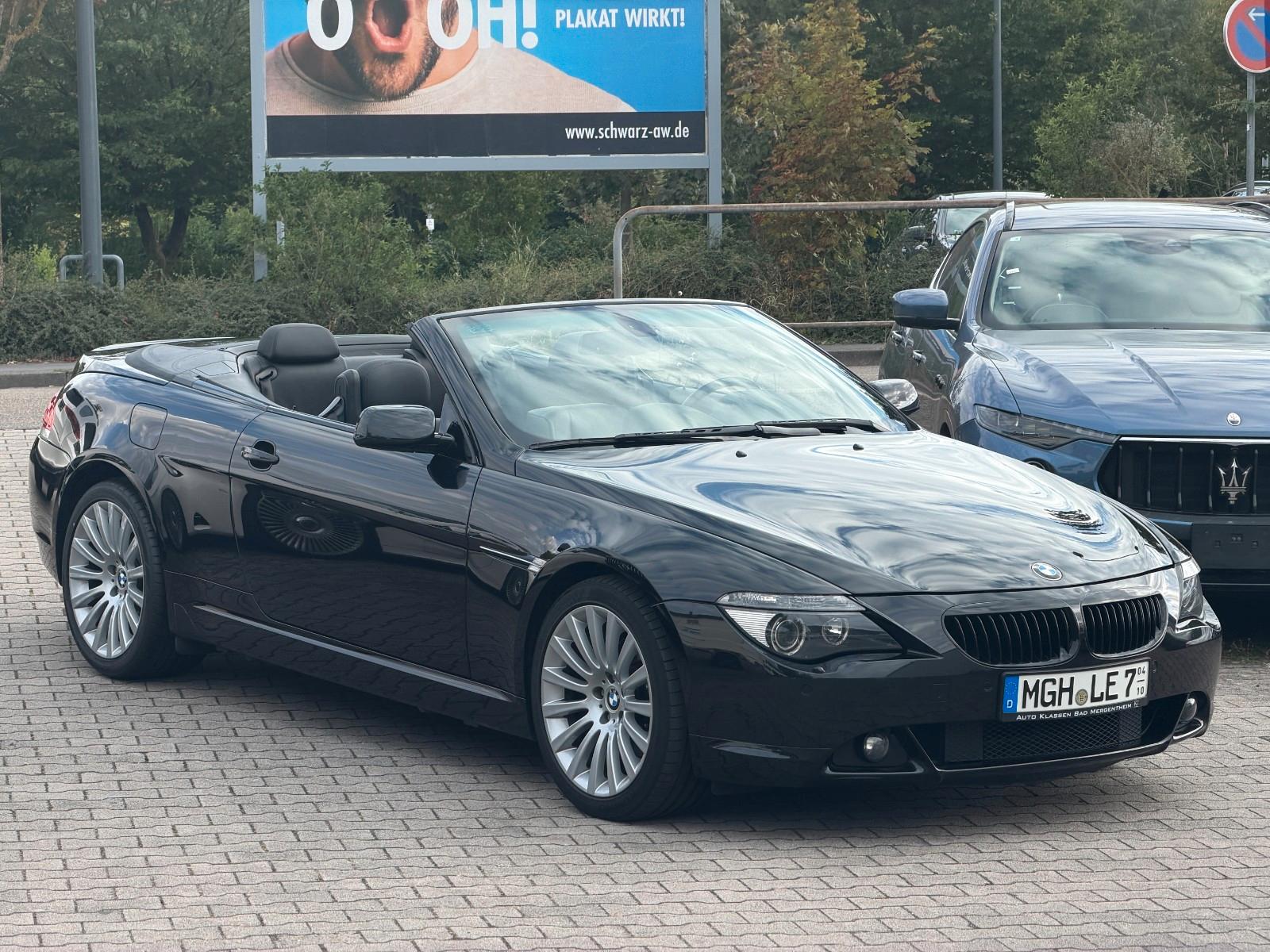 BMW 650i Cabrio/Navi/2-Zonen/Xenon/2x PDC/Memory