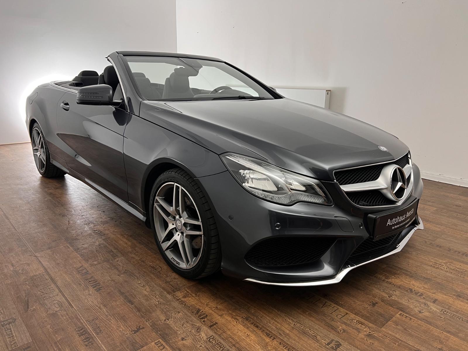 Mercedes-Benz E 220 CDI CABRIO AMG LINE/79 t.KM /GARANTIE /LED