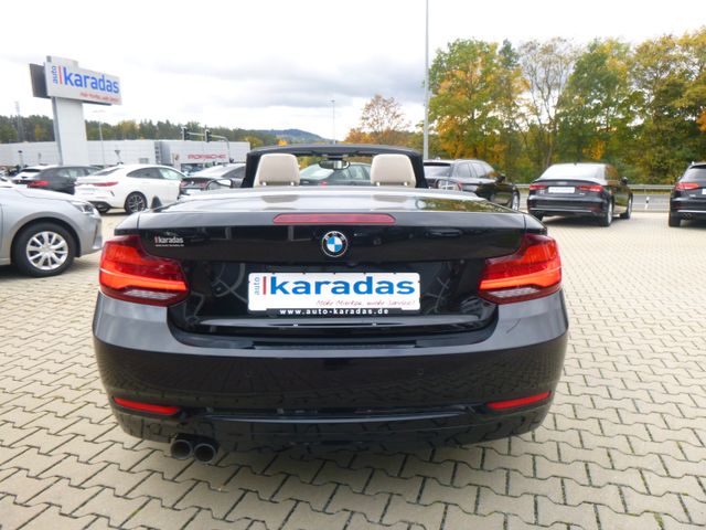 Fahrzeugabbildung BMW 230i Cabrio Sport Line>Sport AUT/Sport-Line/LED<