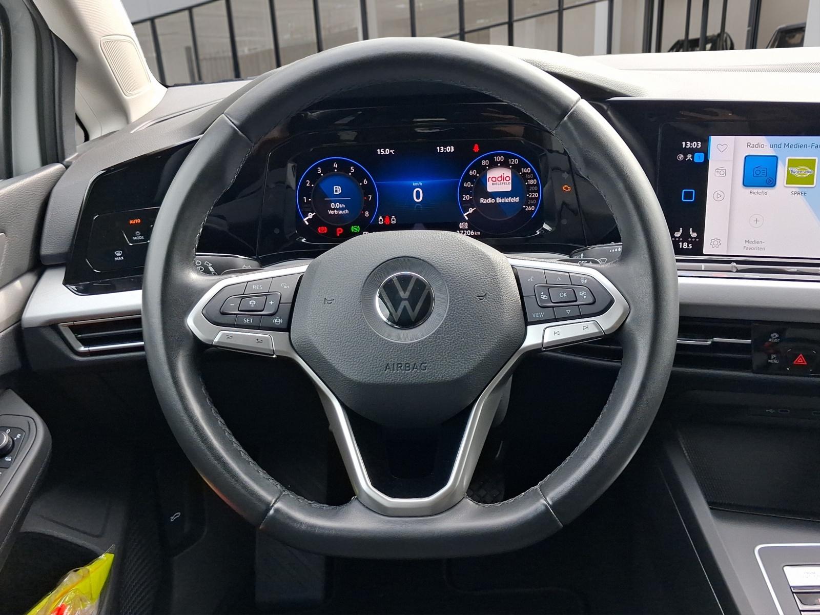 Volkswagen Golf Life 1,0 l eTSI Life (EURO 6d) 1.Hd/ Spurw, миниатюра 8