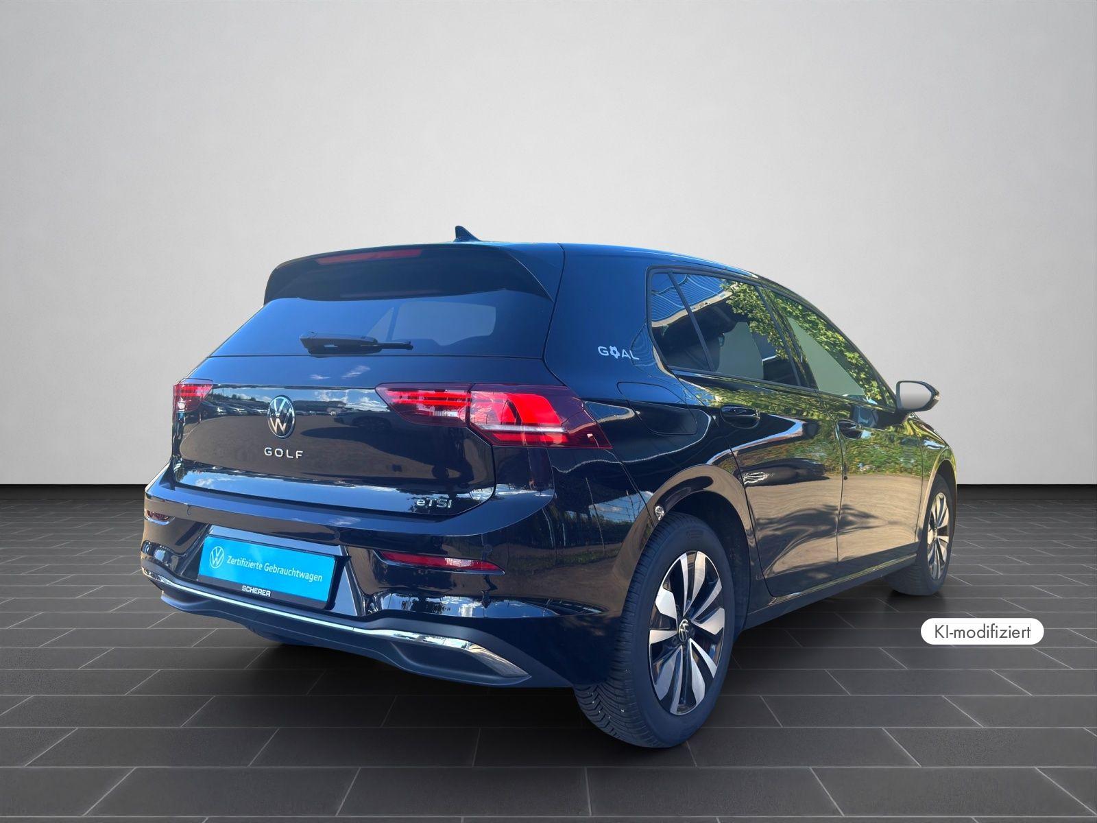 Volkswagen Golf VIII GOAL 1.5 eTSI DSG LED PLUS NAVI AHK RE, миниатюра 4