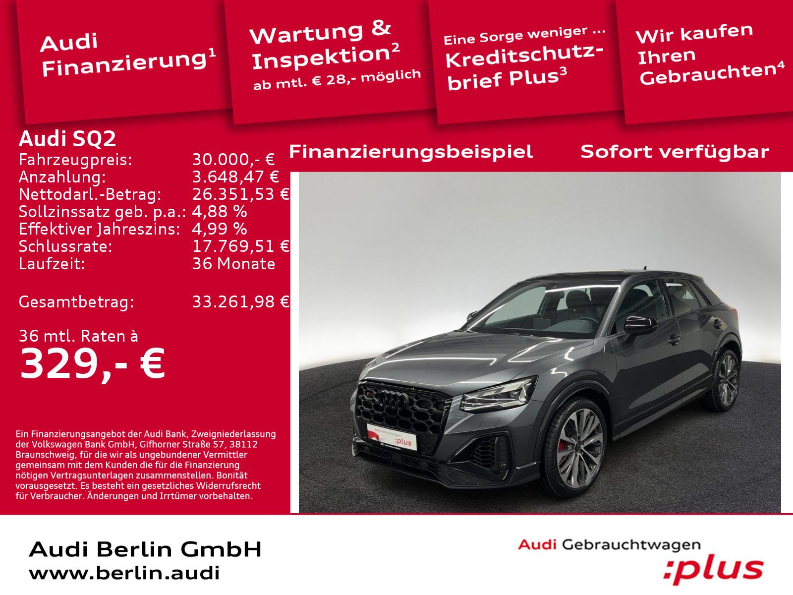 Audi SQ2 TFSI S tr. MATRIX RFK NAVI SIDE PANO B&O