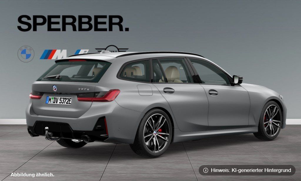 BMW 330e Frozen Individual M Sport Pro 19 Zoll AHK foto 2
