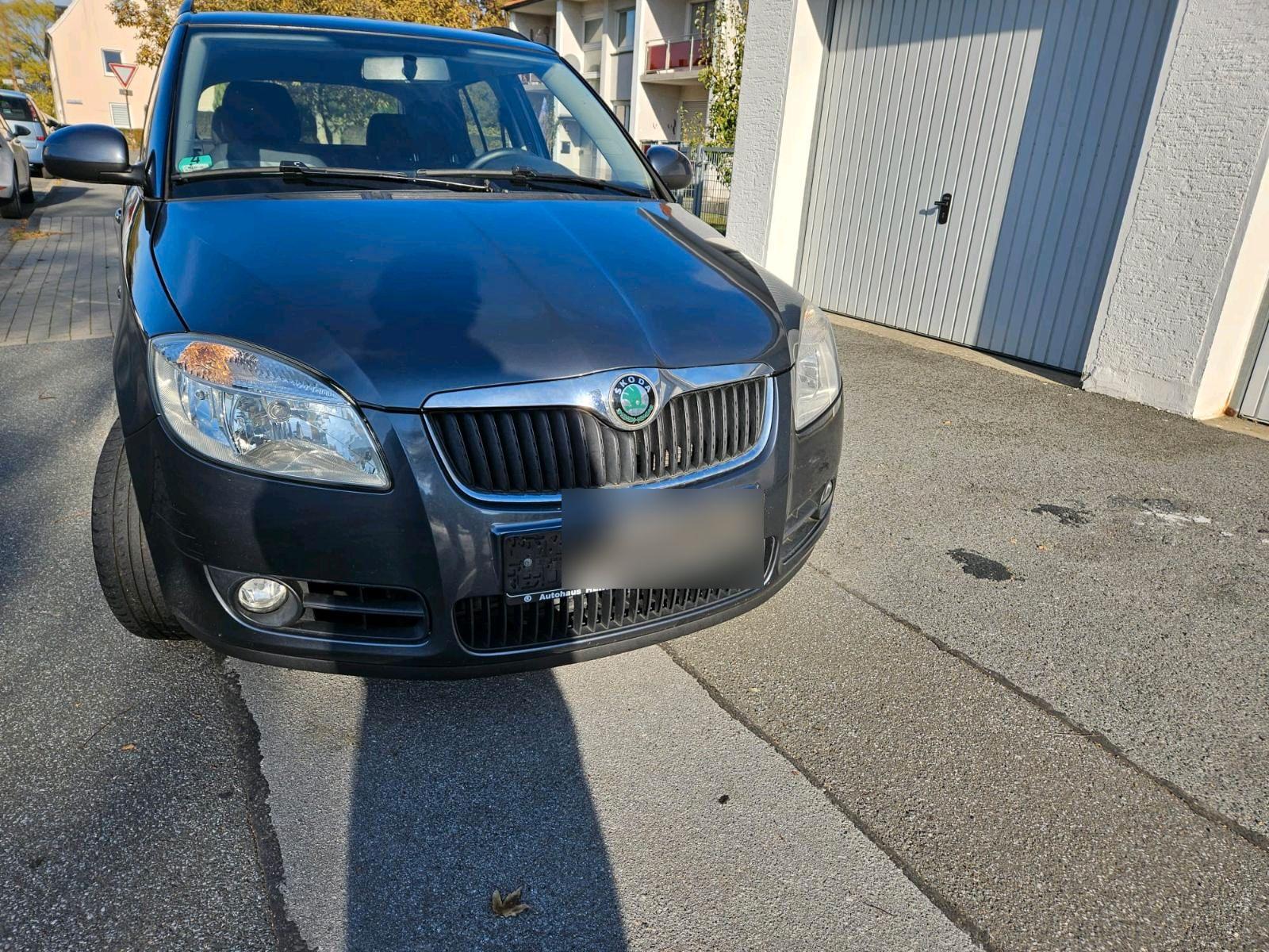 Skoda Fabia 2009 — вигляд ззаду