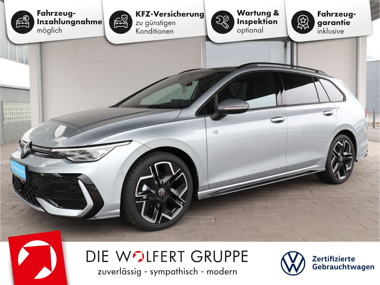 Volkswagen Golf Variant R-Line 1.5 eTSI DSG LED PLUS ACC 18 foto 1