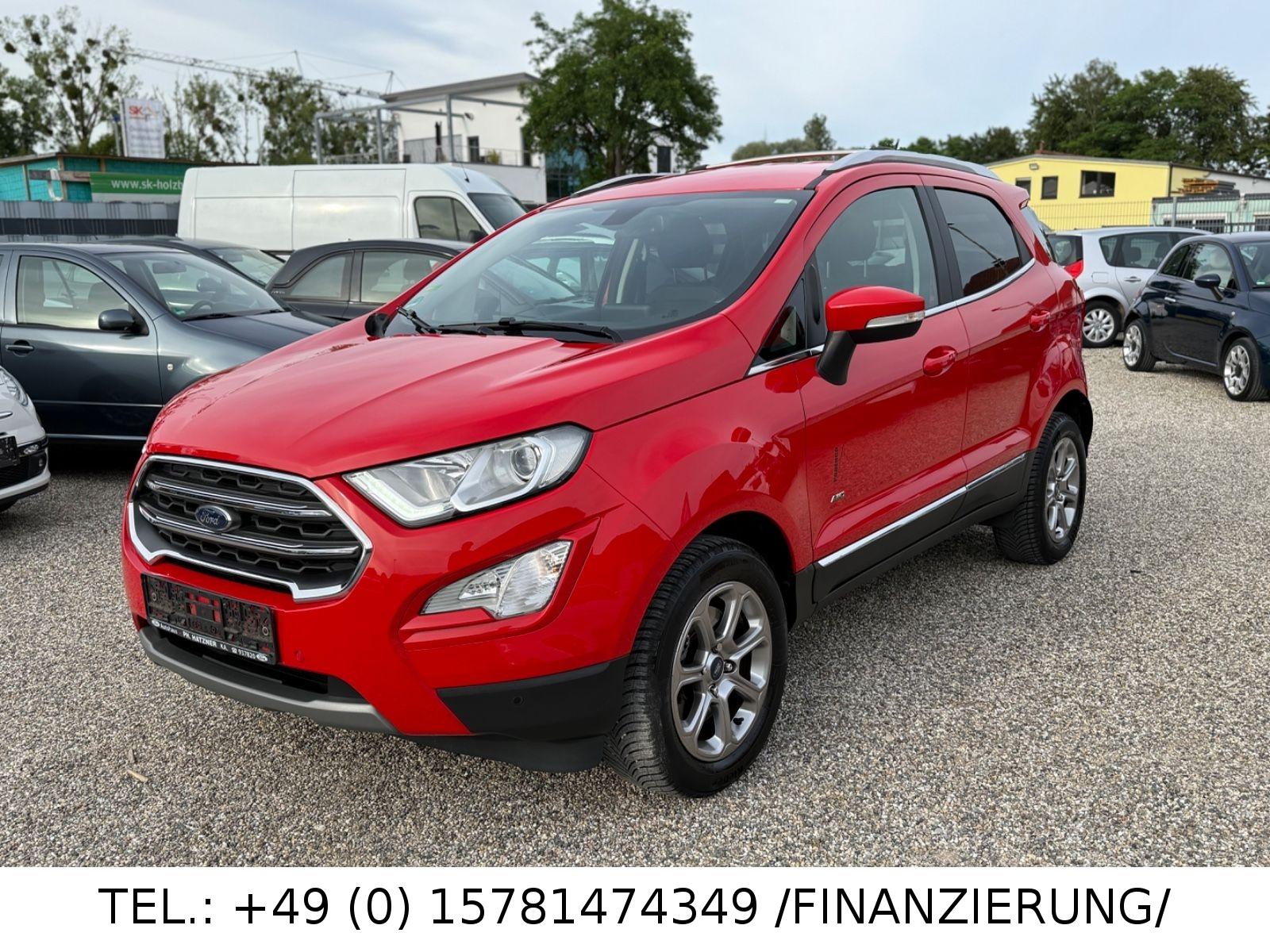 Ford EcoSport Titanium SHZ/NAVI/TEMPO/KAMERA/TÜV NEU/