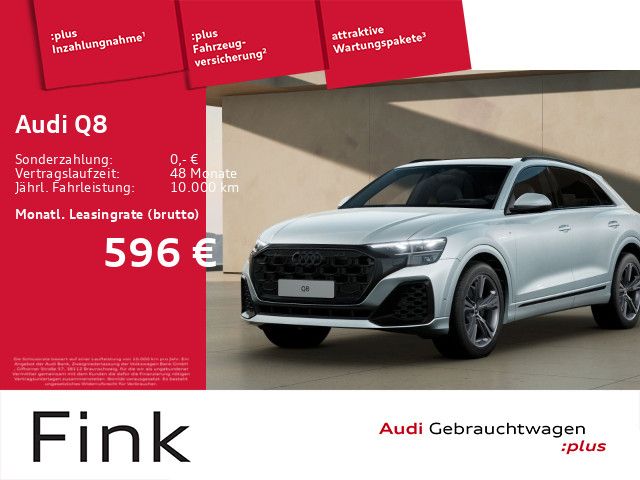 Audi Q8 55 TFSI quattro S line HuD Pano Matrix AHK