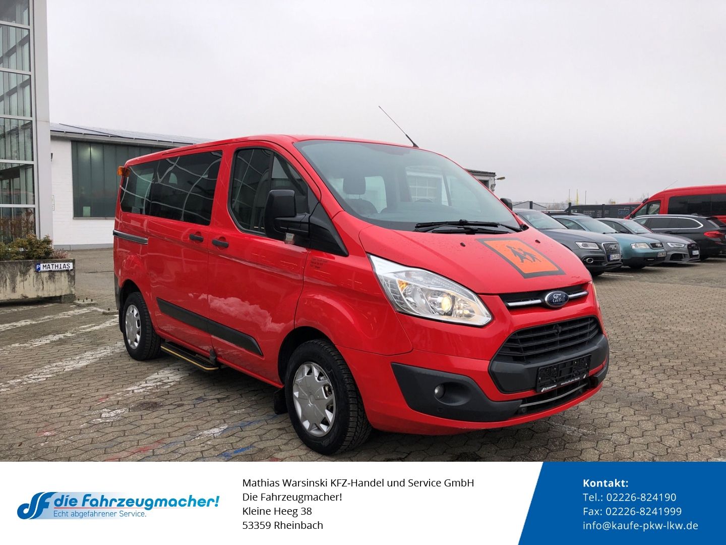 Fahrzeugabbildung Ford Transit Custom Kombi 310 L1 Trend 2.0 TDCi *2325