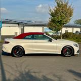 Mercedes-Benz C 63 S AMG Cabrio unfallfrei, Rotes Verdeck! Vol - Mercedes-Benz C 63 AMG Gebrauchtwagen in Köln
