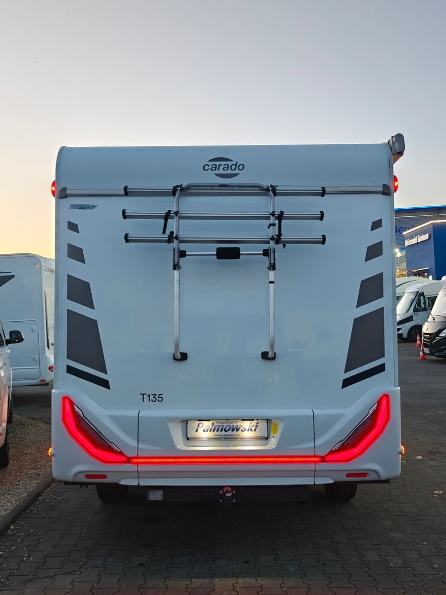 Fahrzeugabbildung Carado T-135 - SAT, TV, 2x Batterie, Solar, Automatik!